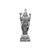 925 Silver Tirupati Balaji 3D Idol
