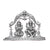 925 Silver Lakshmi Ganesh Ji 2D Idol