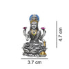 925 Silver Lakshmi Ji 3D Idol