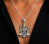 Shiv Ji 925 Silver Pendant