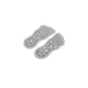 999 Pure Silver Lakshmi Charan Paduka for Home & Office