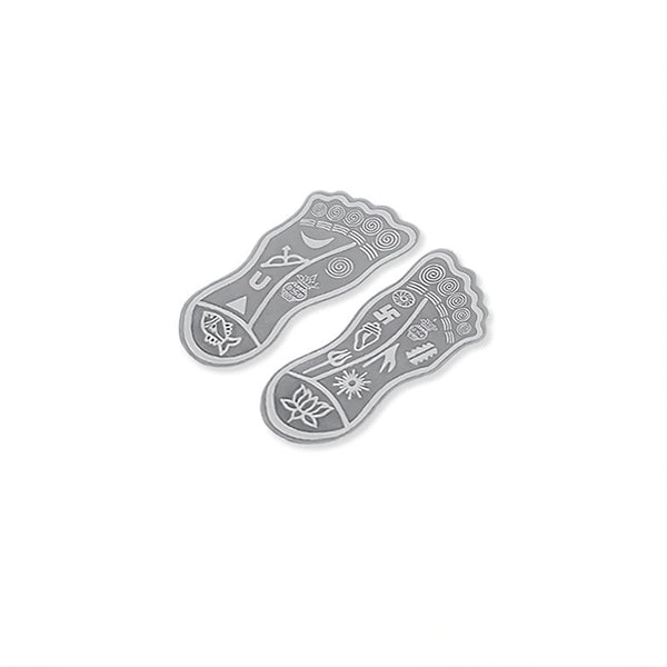 999 Pure Silver Lakshmi Charan Paduka for Home & Office