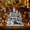 925 Silver Shiv Pariwar 3D Idol Set