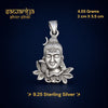 Premium Lord Shiva Pendant – 9.25 Sterling Silver