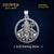 Bholenath Blessing Pendant– 9.25 Sterling Silver