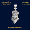 Divine Lord Hanuman Pendant – 9.25 Sterling Silver