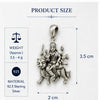 Ambemata Ji 925 Silver Pendant