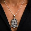 Laxmi Vishnu Ji 925 Silver Pendant