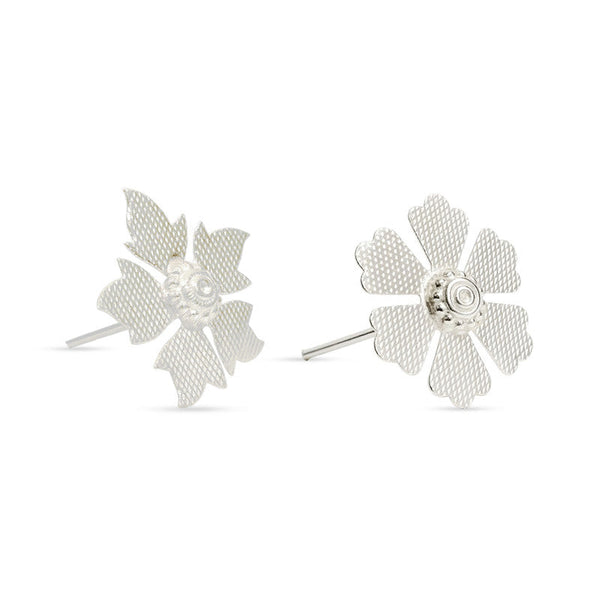 925 Pure Silver Flower for Home Temple & Diwali Puja