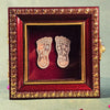 999 Pure Silver Lakshmi Charan Paduka for Home & Office