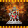 925 Silver Ambey Mata Ji 2D Idol