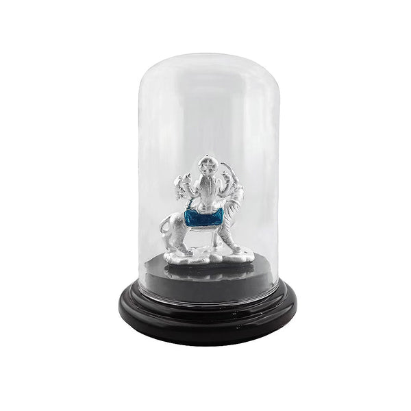 999 Silver Ambey Mata Idol for Office Desk & Car Dashboard