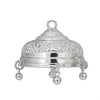 925 Pure Silver Mandir Chattar for Navratri Puja & Temple