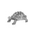 925 Silver 3D Tortoise for Good Luck