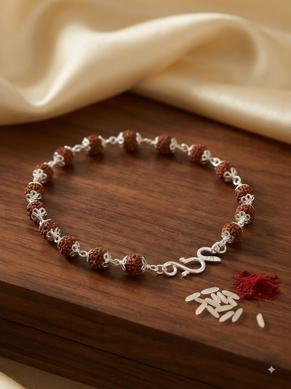 Rudraksha Bracelet/Rakhi