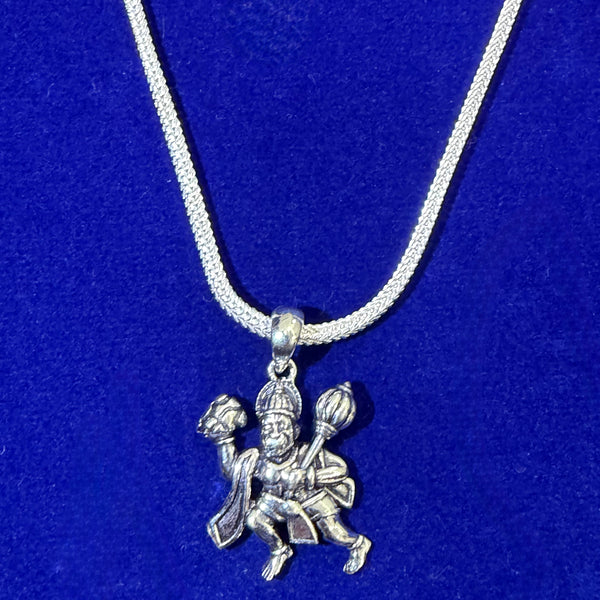 Shree Hanuman 925 Silver Pendant