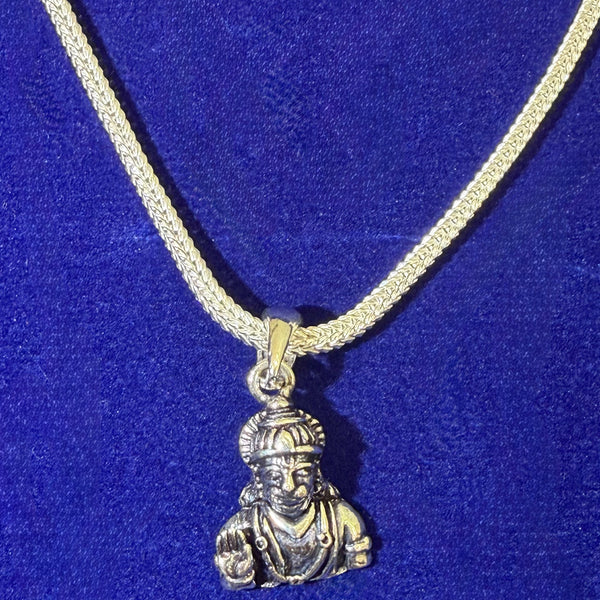 Hanuman Ji 925 Silver Pendant