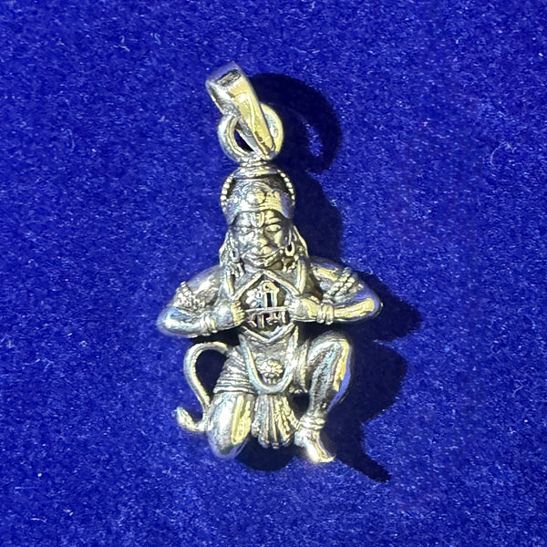 Hanuman Ji 925 Silver Pendant