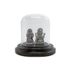 999 Silver Lakshmi Ganesh Ji for Office Desk & Car Dashboard