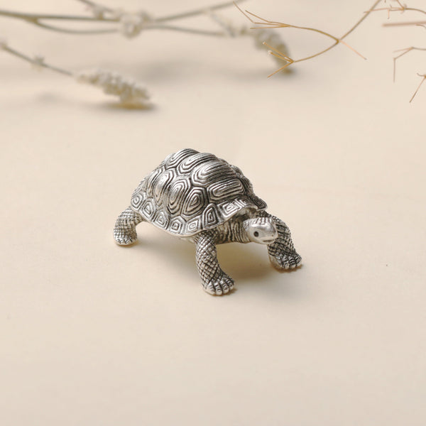 925 Silver 3D Tortoise for Good Luck