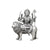 925 Silver Ambey Mata Ji 3D Idol