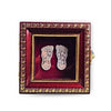 999 Pure Silver Lakshmi Charan Paduka for Home & Office