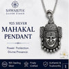 Mahakal 925 Silver Pendant