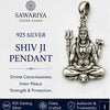 Shiv Ji 925 Silver Pendant