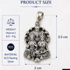 Laxmi Vishnu Ji 925 Silver Pendant