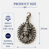 SHIV JI — 925 Silver Pendant