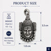 Mahakal 925 Silver Pendant