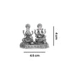 925 Silver Lakshmi Ganesh Ji 3D Idol